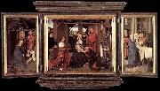 Hans Memling Triptych of Jan Floreins oil painting reproduction